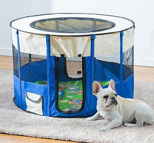 Pet Totality Outdoor/Indoor Playpen, 8 Panels - Pet Totality