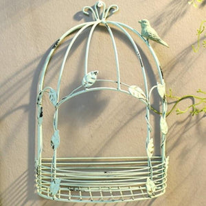 Pet Totality Vintage Metal Wire Bird Cage For Backyard Wild Birds & Garden - Pet Totality