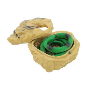 Pet Totality Yellow Reptile Cave With Removable Lid: Small, Large - Pet Totality