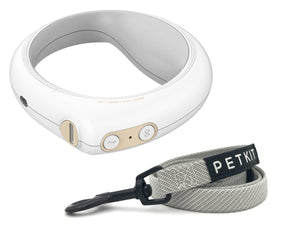 Petkit Go Bluetooth Distance Activity Monitoring And Handle Notification Vibrating Smart Dog Leash With User Controlled Led And Banded Light Sensors - Pet Totality