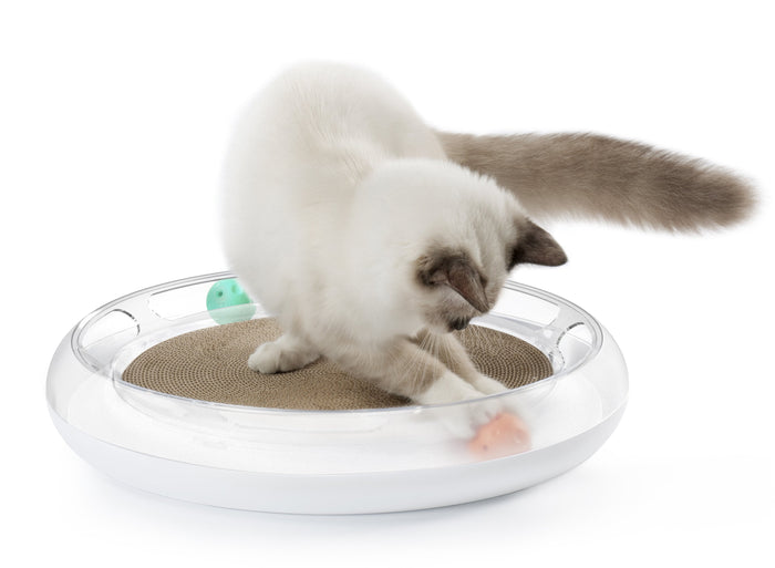 Petkit 'Swipe' Interactive Cat Scratcher And Chaser Lounger Toy