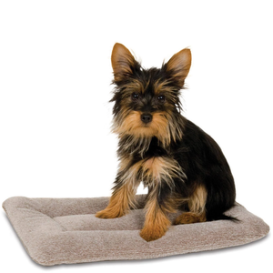 Petmate Kennel Mat Tan 16X9In - Pet Totality