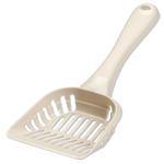 Petmate Litter Scoop With Microban Bleached Linen Jumbo - Pet Totality