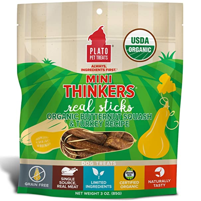 Plato Dog Min Thinker Turkey& Butternut Squash 3 Oz.