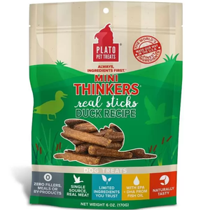 Plato Dog Mini Thinkers Duck 6Oz - Pet Totality