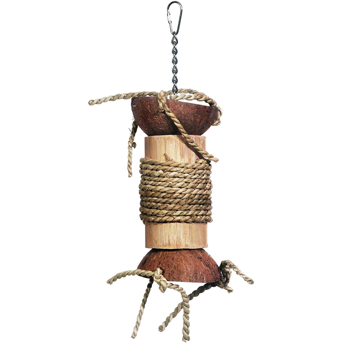 Prevue Pet Products Naturals Hide-Seek Foraging Bird Toy