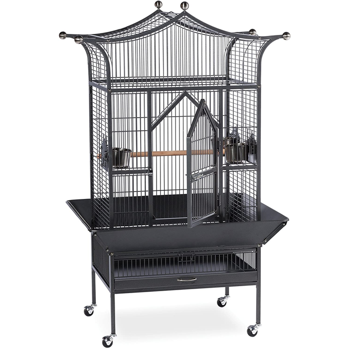 Prevue Pet Products Royalty Cage Black 20X20X56In