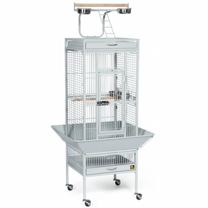 Prevue Pet Products Wrought Iron Select Cage Pewter 24X20X60In - Pet Totality