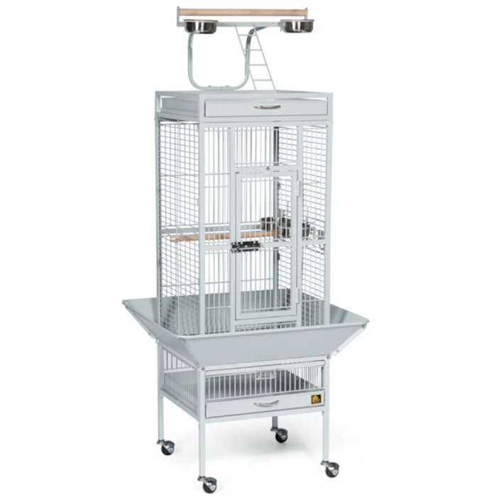 Prevue Pet Products Wrought Iron Select Cage Pewter 24X20X60In