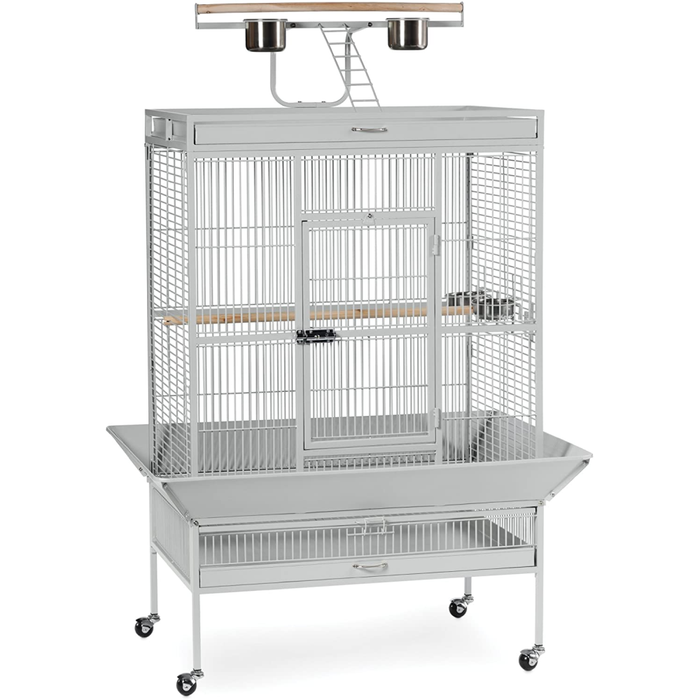 Prevue Pet Products Wrought Iron Select Cage Pewter 30X22X60In