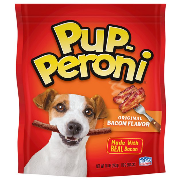 Pup-Peroni Bacon Dog Treat 10Oz