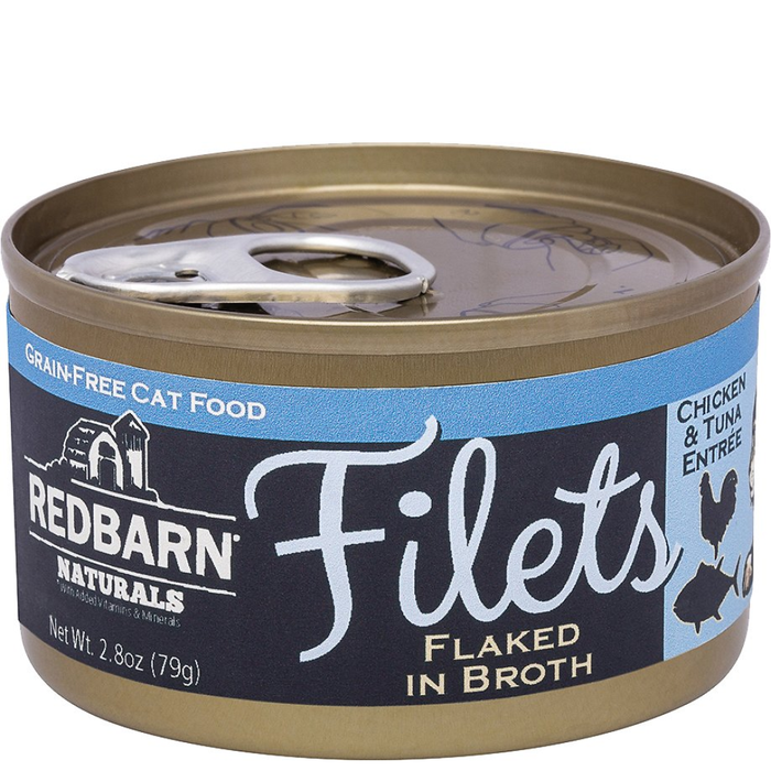 Redbarn Filet Chicken And Tuna Canned Cat Food 12Ea/2.8Oz