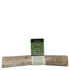 Redbarn Natural Elk Whole Antler Dog Treat Xx-Large - Pet Totality