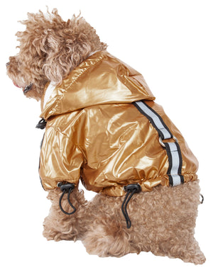 Reflecta-Sport Adjustable Reflective Weather-Proof Pet Rainbreaker Jacket - Pet Totality