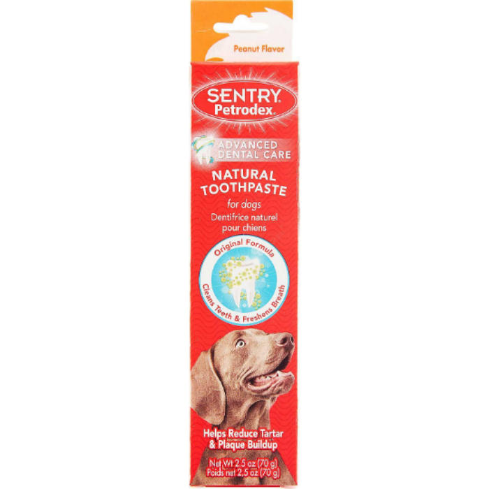 Sentry Petrodex Vs Natural Dental Care Kit Dog Peanut Toothpaste