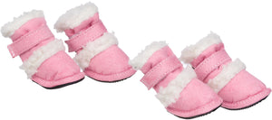 Shearling "Duggz" Pet Shoes - Pet Totality