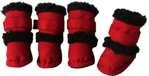 Shearling "Duggz" Pet Shoes - Pet Totality