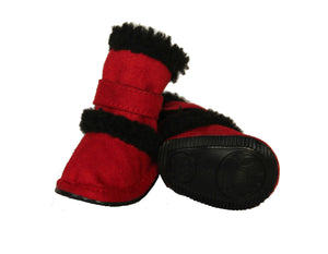 Shearling "Duggz" Pet Shoes - Pet Totality