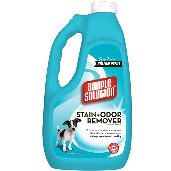 Simple Solution Pet Stain & Odor Remover/Pro-Bacteria And Enzyme Formula 1 Gal