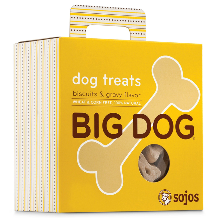 Sojo Dog Big Dog Treat Biscuit Gravy 12Oz
