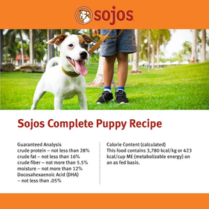 Sojos Dog Freeze-Dried Complete Puppy Turkey Salmon 4Lb - Pet Totality