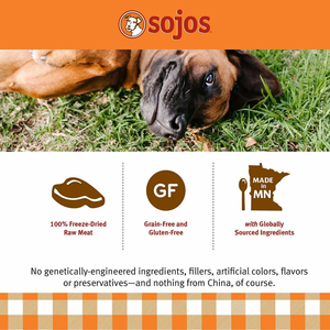 Sojos Dog Freeze-Dried Mix-A-Meal Protein Turkey 8Oz - Pet Totality