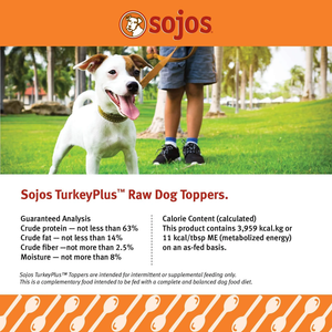 Sojos Dog Freeze-Dried Turkey Topper 4Oz - Pet Totality