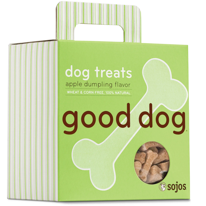 Sojos Good Dog Treats Apple Dumpling 8Oz