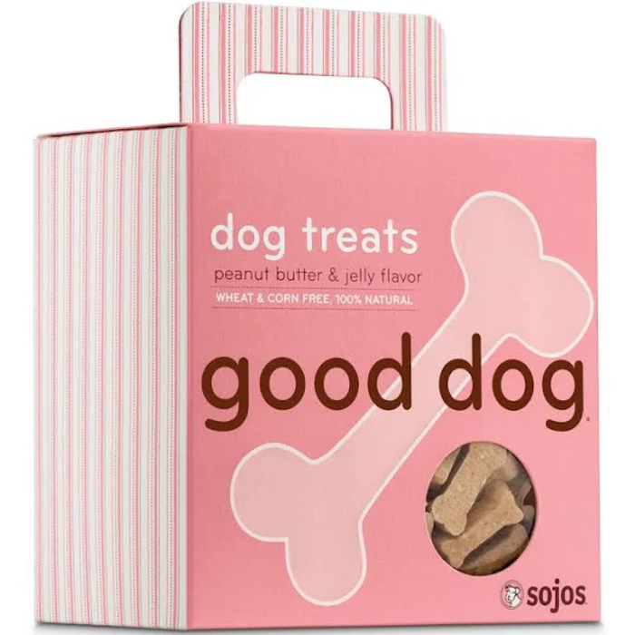 Sojos Good Dog Treats Peanut Butter And Jelly