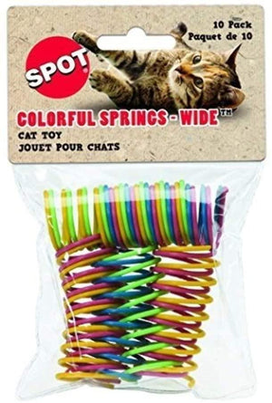Spot Ethical - Colorful Kitty Springs 10 Pack - Pet Totality
