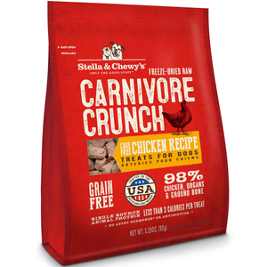 Stella & Chewys Carnivore Crunch - Chicken  (3.25 Oz.) - Pet Totality