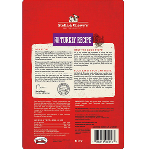 Stella & Chewys Carnivore Crunch -Turkey (3.25 Oz.) - Pet Totality