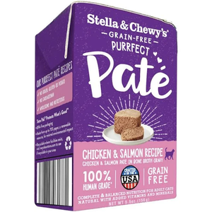 Stella & Chewys Cat Purrfect Pate Chicken & Salmon 5.5Oz - Pet Totality