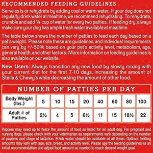 Stella & Chewys Dog Freeze Dried Dinner Red Meat 14 Oz. - Pet Totality