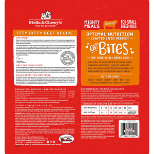 Stella & Chewys Dog Freeze-Dried Lil Bites Itty Bitty Beef 7Oz - Pet Totality