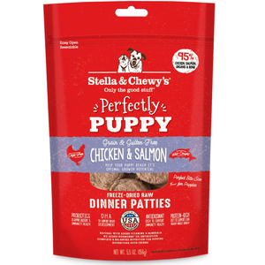 Stella & Chewys Dog Freeze Dried Puppy Chicken Salmon 5.5 Oz. - Pet Totality