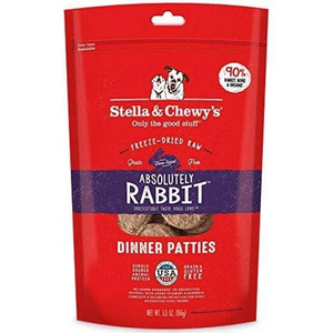 Stella & Chewys Freeze Dried Dog Food-Rabbit 5.5Oz - Pet Totality