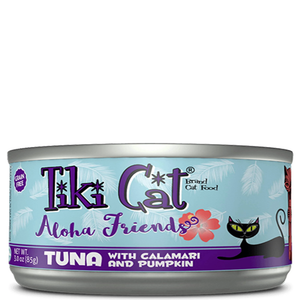 Tiki Pets Cat Aloha Tuna Calmari 3 Oz.(Case Of: 12) - Pet Totality