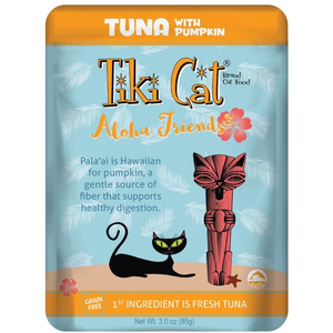 Tiki Pets Cat Aloha Tuna Pumpkin 3 Oz. Pouch(Case Of: 12) - Pet Totality