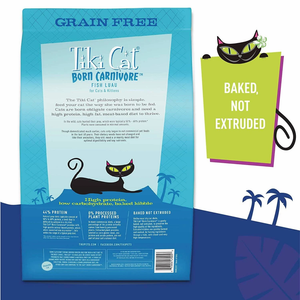 Tiki Pets Cat Carnivore  Luau Fish 2.8 Lbs - Pet Totality