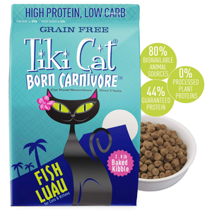 Tiki Pets Cat Carnivore  Luau Fish 2.8 Lbs - Pet Totality