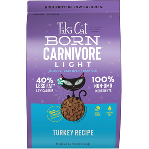 Tiki Pets Cat Carnivore  Luau Lite Turkey 2.8 Lbs - Pet Totality