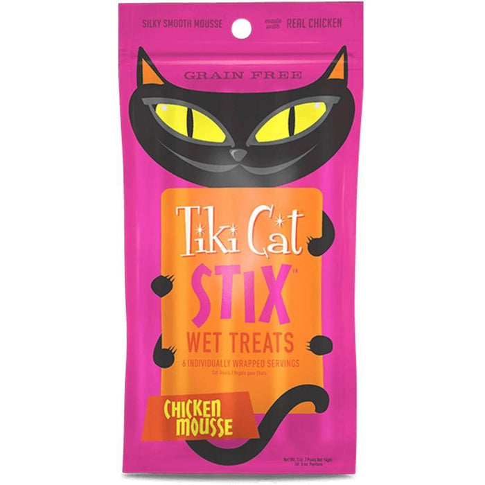 Tiki Pets Cat Stix Mousse Chicken 3 Oz.(Case Of: 12)