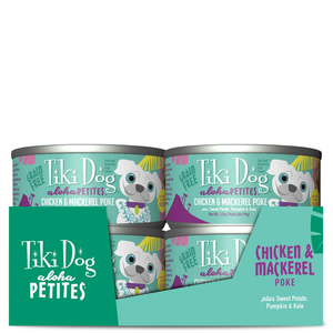 Tiki Pets Dog Aloha Pack E Chicken Mackerel3.5 Oz.(Case Of: 24) - Pet Totality