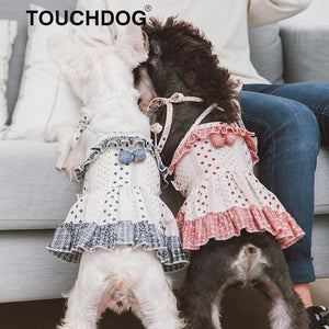 Touchdog Fetching Smock Designer Dog Dress - Pet Totality