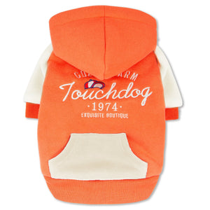 Touchdog 'Heritage' Soft-Cotton Fashion Dog Hoodie - Pet Totality
