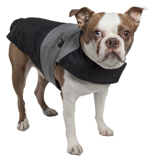 Touchdog Lightening-Shield Waterproof 2-in-1 Convertible Dog Jacket w/ Blackshark technology - Pet Totality