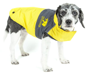 Touchdog Lightening-Shield Waterproof 2-in-1 Convertible Dog Jacket w/ Blackshark technology - Pet Totality