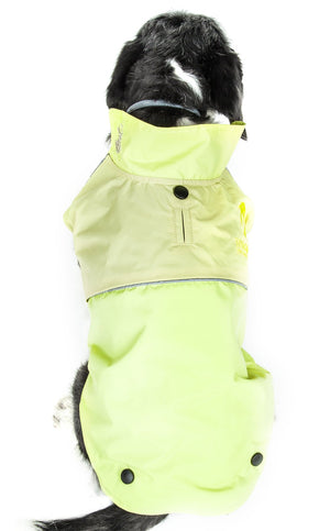 Touchdog Lightening-Shield Waterproof 2-in-1 Convertible Dog Jacket w/ Blackshark technology - Pet Totality