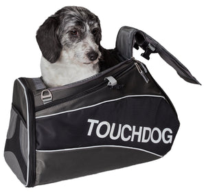 Touchdog Modern-Glide Airline Approved Water-Resistant Dog Carrier - Pet Totality